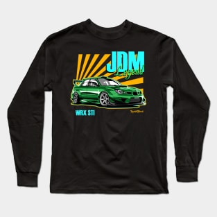 Impreza WRX sti legend illustration Long Sleeve T-Shirt